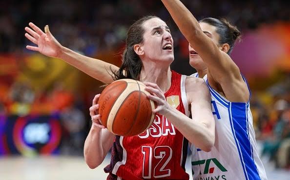 Caitlin Clark photos, Team USA vs Italy, China in FIBA World Cup
