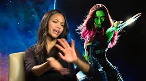 Gamora está ahí y lo va a derrotar, yo puedo concentrar mi. Entrevista Exclusiva A Zoe Saldana Por Guardianes De La Galaxia Youtube