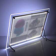a4 single sided tabletop led light box illumianted poster frames for cafe tea retail stores led light box led lights light box
