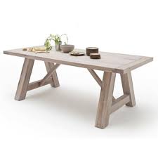 Gemeinsame zeit, gespräche und diskussionen, spieleabende, gemütliches beisammensein mit freunden: Mca Furniture Bristol Esstisch Eiche Massiv 260x100 Eiche Massiv Gekalkt Pick Up Mobel
