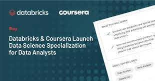 Coursera is a digital learning company that offers individuals anywhere in the world access to online courses and degrees from top . Databricks Coursera Launch Data Science Mooc For Data Analysts The Databricks Blog