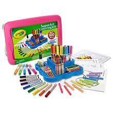 Crayola started making colored pencils in 1988, not nearly as long as they have made crayons. Crayola Super Art Coloring Kit Pink 22 99 Crayola Toys Crayola Art Kit