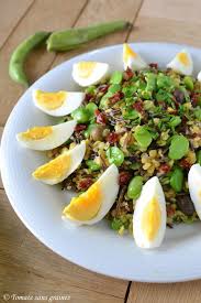 Cuisine Bio Et Green Attitude Salade De Riz Sauvage Lentilles Corail Et Feves Salade De Riz Salade De Riz Sauvage Riz Sauvage