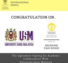 Universiti sains malaysia official instagram. Agreement Signing For Academic Collaboration International Office Faculty Economics And Business
