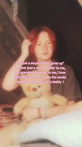 his names Bernard !! #childhoodplushie #childhood #teddy #teddybear #fy  #fyp #fypシ゚ #fypシ゚viral #xybca #xyzbca #trend #trending #cute #fav  #wholesome #lgbt #lgbtq