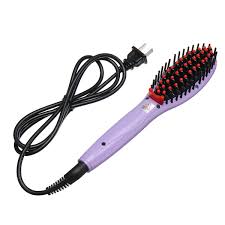 The sun is hitting it just right making the blonde look warmer than what it is 🤦🏼‍♀️. Aunavey Hair Straightener Brush Hair Straightening Iron With Built In Comb Auto Off Dual Voltage Walmart Com Walmart Com