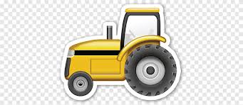 Catalogue de stickers, autocollants & adhésifs. Emoji Sticker Tracteur Jaune Et Gris Png Pngegg