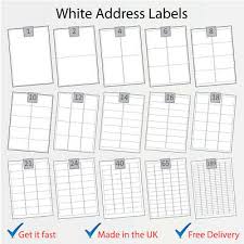 Select the ingredients label shape and size with respect to the template essential. A4 White Matt Self Adhesive Sticky Back Paper Sheet Sticker Printable Labels Ebay