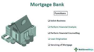 Find mortgage calculators, learn about mortgage rates and mortgage types, and apply for a mortgage today. Mortgage Bank Definition Functions How Does It Work