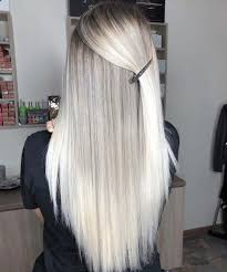 It works on curly hair, wavy. Pearl Blonde Sleek Hairs Must Try In 2019 Pearl Blonde Hair Styles Sleek Hairstyles