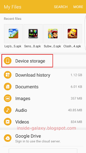 The phone is the successor to google's previous flagship phones, the nexus one and nexus s. Inside Galaxy My Files App