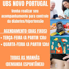 SAÚDE NOVO PORTUGAL ♥️ AGENDA DIÁRIA UBS NOVO PORTUGAL SEGUNDA-FEIRA  (10/03/2025)