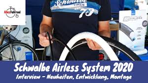 Airless System Von Schwalbe Kein Platten Reifen Und Aufpumpen Mehr Alles Fahrrad 49 Youtube