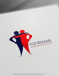 Design Hugging Group Logo Ideas With The Free Logo Maker Free Logo How To Make Logo Charity Logos