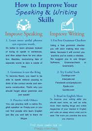 What are four ways to write a sentence? How To Improve Writing Skills And Speaking Skills In English