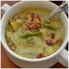 Creamy Asparagus Potato Soup Recipe Asparagus Recipes Soup Creamy Asparagus Sweet Potato Soup