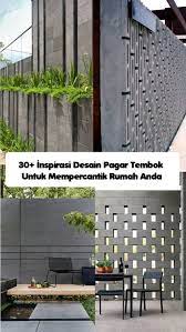 085861212920, vendor tembok beton di bandung. 30 Inspirasi Desain Pagar Tembok Untuk Mempercantik Rumah Anda