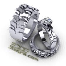 Motocross Wedding Ring Dirt Bike Wedding Biker Wedding Motocross Wedding