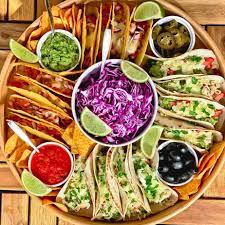Lookingfor a exclusive concepts has certainly never been easier. Easy Taco Dinner Party Board With 2 Different Taco Recipes The Yummy Bowl