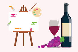 This email address is being protected from spambots. Wine And Canvas Paint Nite Event Medilodge Of Westwood