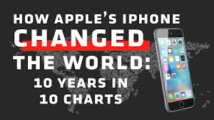 how apples iphone changed the world 10 years in 10 charts