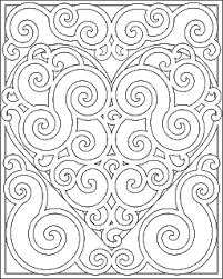 Swirly Heart To Color Mandala Coloring Pages Coloring Pages Mandala Coloring