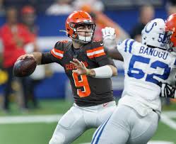 David blough has come out firing in his first start: Ex Boilermaker Qb David Blough Leads Browns To Win Over Colts