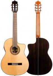 Martinez Guitarra Flamenca Palosanto Modelo Mfg Cs Ce Cutaway Electro Acustica Guitar Flamenco Acoustic Guitar