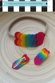 Pin By Tee Kola On Pelo Felt Hair Accessories Baby Hair Accessories Diy Headband