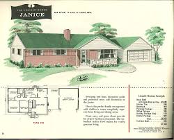 Floor plan the floor plan of a ranch is ideal for family time and entertaining. Factory Built Houses 28 Pages Of Lincoln Homes From 1955