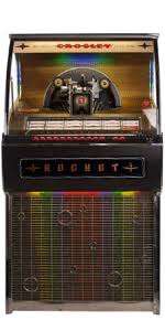 Pepper's lonely hearts club band vinyl jukebox. Amazon Com Crosley Rocket Full Size Vinyl Jukebox With Bluetooth Holds 70 45 Rpm Vinyl Records Black Electronics