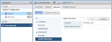 How To Join The Vcsa 6 5 6 7 To An Active Directory Domain Virten Net