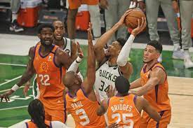 The milwaukee bucks and the phoenix suns provided fans with another competitive nba finals matchup on saturday night as the stars for both sides showed up in a big way. 1sk7uongbkpghm