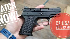 You can carry it cocked and locked for single action or you can ease the hammer down and carry it in the double action mode. Cz 2075 Rami Safety Model Cajun Gun Works Upgraded Youtube