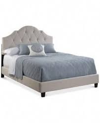 Lucille All N One Fully Upholstered Tufted Saddle Queen Size Bed Quick Ship Tan Beige Murphybedide Tufted Upholstered Bed Queen Upholstered Bed Home Decor