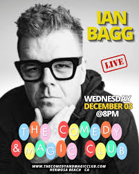 IAN BAGG Live at The Comedy and Magic Club. Join us for some serious  laughter with the amazing @ianbagg