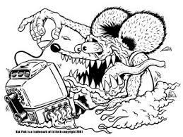 Check out our rat fink decal selection for the very best in unique or custom, handmade pieces from our stickers, labels & tags shops. Pin On Coloring Pages
