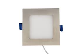 New construction can light installation instructions step 1: Dlsws6 1214d Bn Ff 6 Inch Square Integrated Led Ultra Thin Canless Recessed Lighting With Junction Box Triac Dimmable 12w 120v 4000k 700lm Brushed Nickel Etlin Daniels