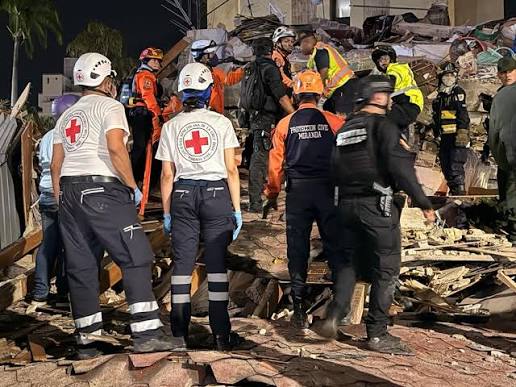  Cruz Roja en Venezuela durante los terremotos