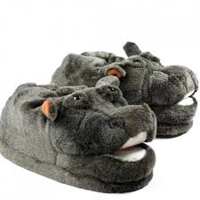 Chaussons Animaux Hippopotame Chausson Animaux Peluche Hippopotame Petit Potam