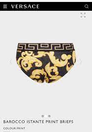 Vintage versace fits m to large sobrang ganda. On Twitter Army Finding Out Namjoon Wears Versace Thong Uuuuuuuuuuuu Army After Finding Out Its Not Thong Uuuuuuuuuuuu