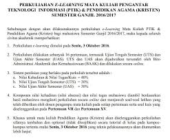 Teknologi informasi tidak hanya terbatas pada teknologi komputer (perangkat keras dan perangkat lunak) yang digunakan untuk memproses dan menyimpan informasi, melainkan juga mencakup teknologi komunikasi untuk mengirimkan informasi, merupakan pengertian teknologi informasi menurut ? Bina Sarana Informatika Info Perkuliahan E Learning Untuk Ptik Dan Pendidikan Agama Kristen Dimulai 3 Oktober 2016 Facebook
