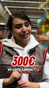 Gagnez une carte cadeau de 300€ avec Intermarché !