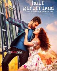 Half Girlfriend New Poster Out Half Girlfriend Hindi Movie All Mp3 Songs Lyrics With Hd Videos Half Girl With Images Half Girlfriend Movie Girlfriend Movie Half Girlfriend