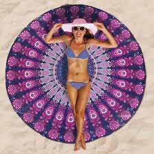 The only sarong with a pocket! Badeanzug Cover Up Runde Strand Handtuch Kap Pfau Blume Yoga Matte Strand Urlaub Big Schal Pareos Strand Sarongs Matten Sommer Abdeckung Up Aliexpress