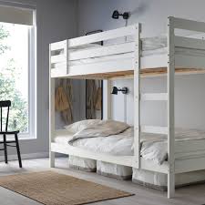 Mydal Bunk Bed Frame White Twin Ikea Bunk Beds Ikea Bunk Bed Diy Bunk Bed