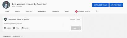 Check spelling or type a new query. How Youtube S Community Tab Can Promote Your Channel