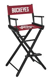Directors Chair Bar Height Ohio State University Directors Chair Bar Stool Sports Bar Height