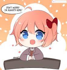 R Ddlc Smol Bun Cheering You Up By Usagisii On Twitter Jogos