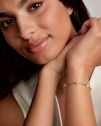 Haven Gold Kendra Scott Hallie Short Pendant Chain Necklace In Pink Enamel